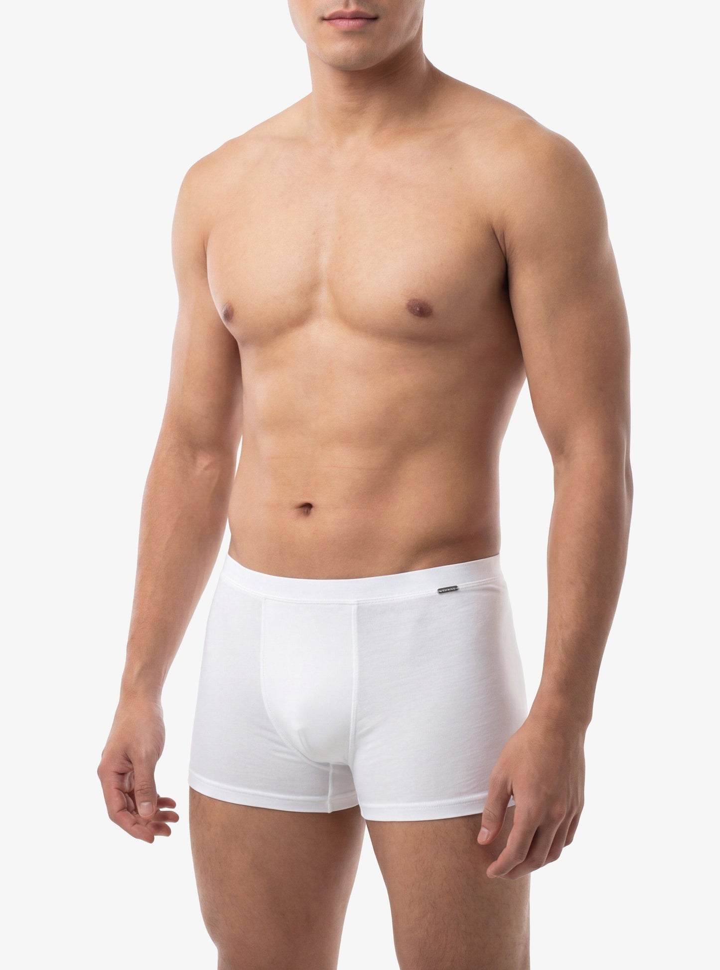 Herren Modal Elastan Boxershorts 9310 - Weiß