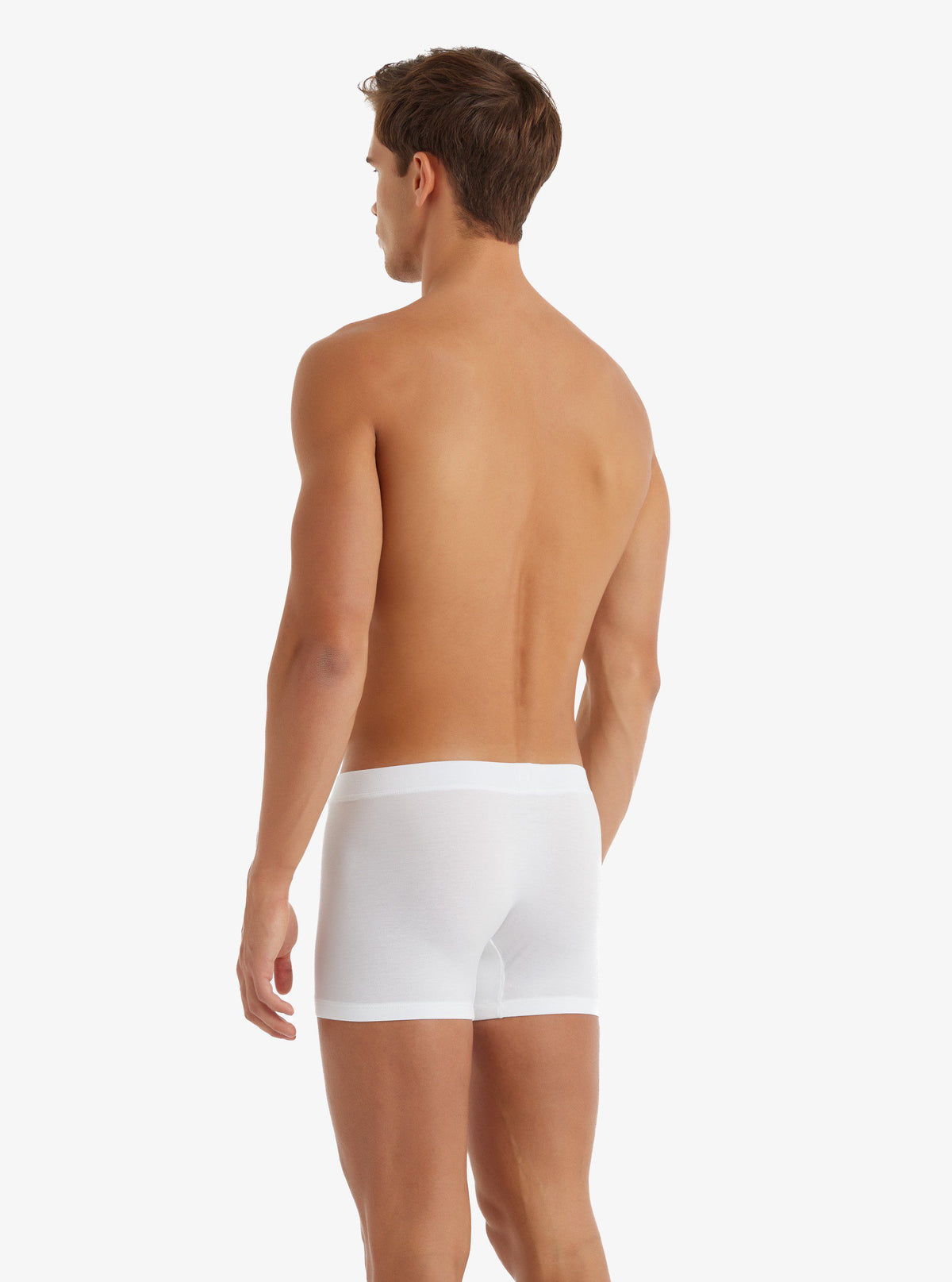 Herren Modal Elastan Boxershorts 9310 - Weiß
