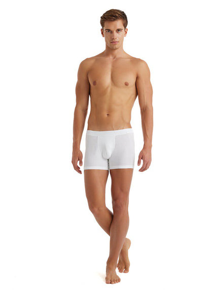 Herren Modal Elastan Boxershorts 9310 - Weiß