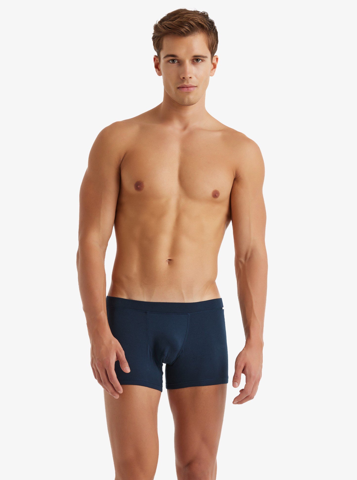 Herren Modal Elastan Boxershorts 9310 - Navy