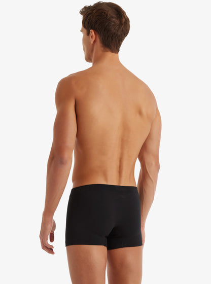 Herren Modal Elastan Boxershorts Schwarz 9310