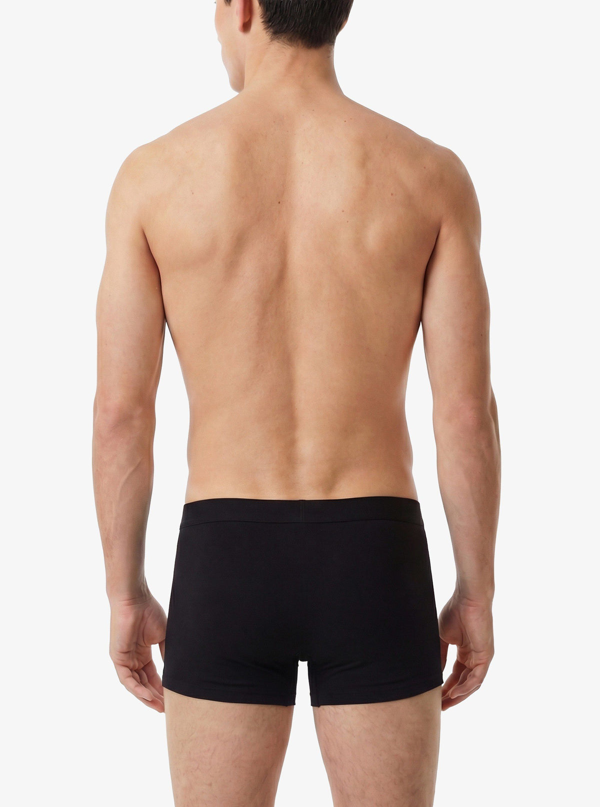 Herren Modal Elastan Boxershorts Schwarz 9310