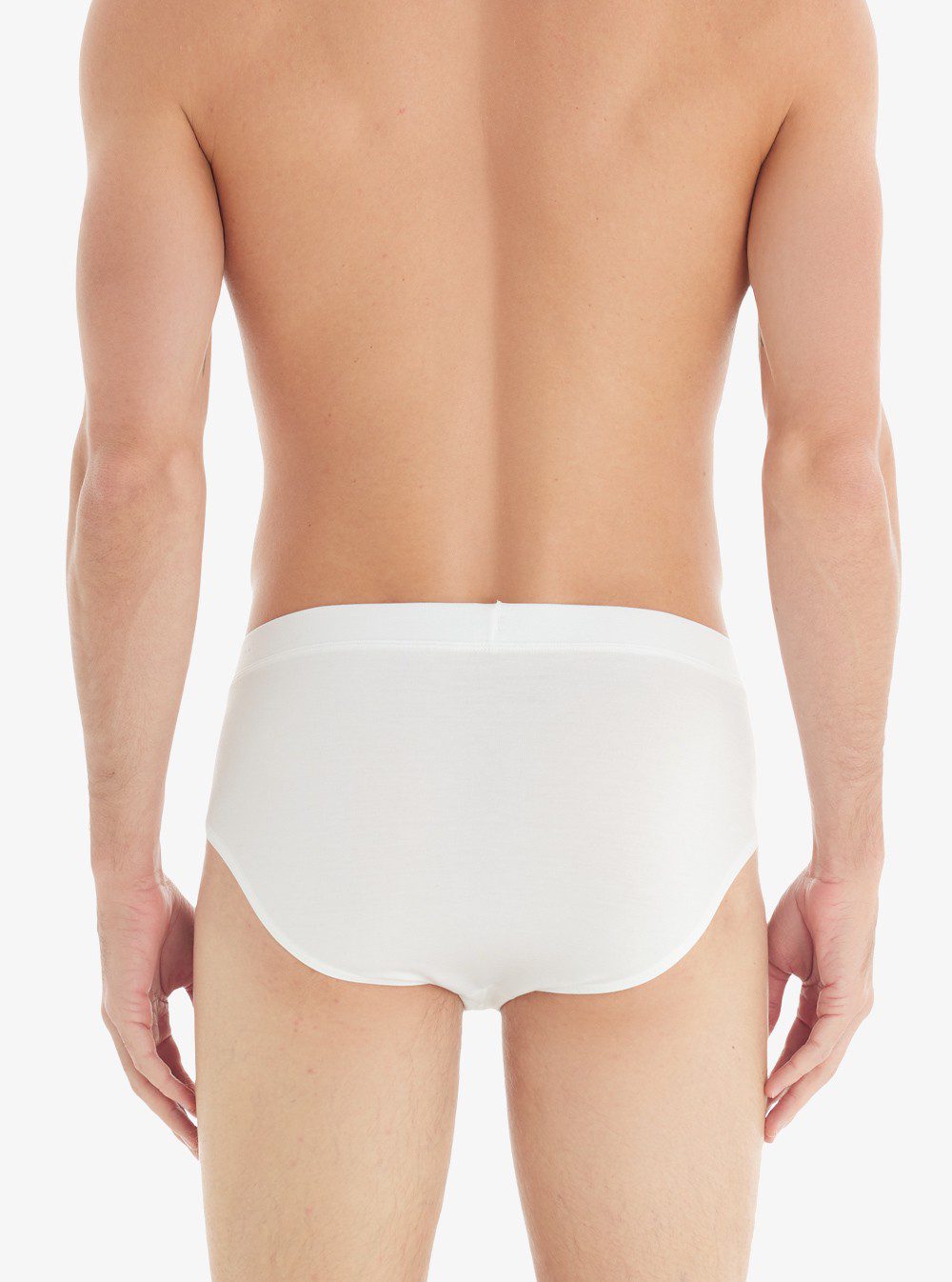 Herren Slips Silber 9311 - Weiß