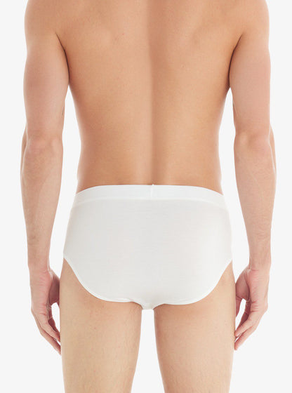Herren Slips Silber 9311 - Weiß