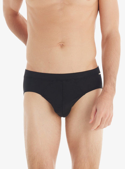 Herren Silber 9311 Slips - Schwarz