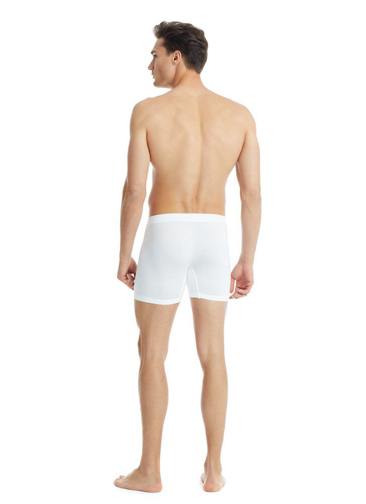 Herren Modal Elastan Boxershorts 9313 - Weiß