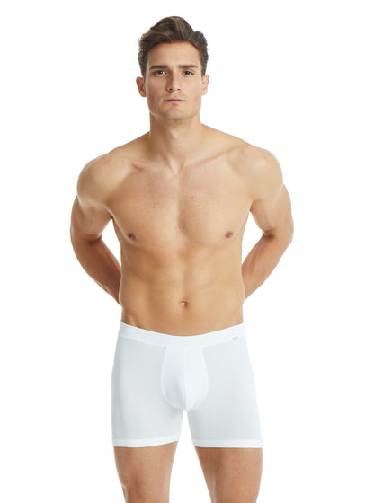 Herren Modal Elastan Boxershorts 9313 - Weiß