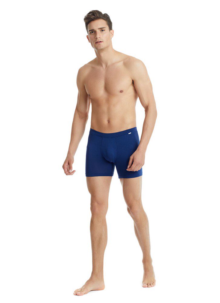 Herren Modal Elastan Boxershorts 9313 - Navy