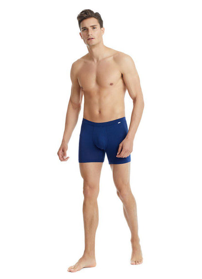 Herren Modal Elastan Boxershorts 9313 - Navy