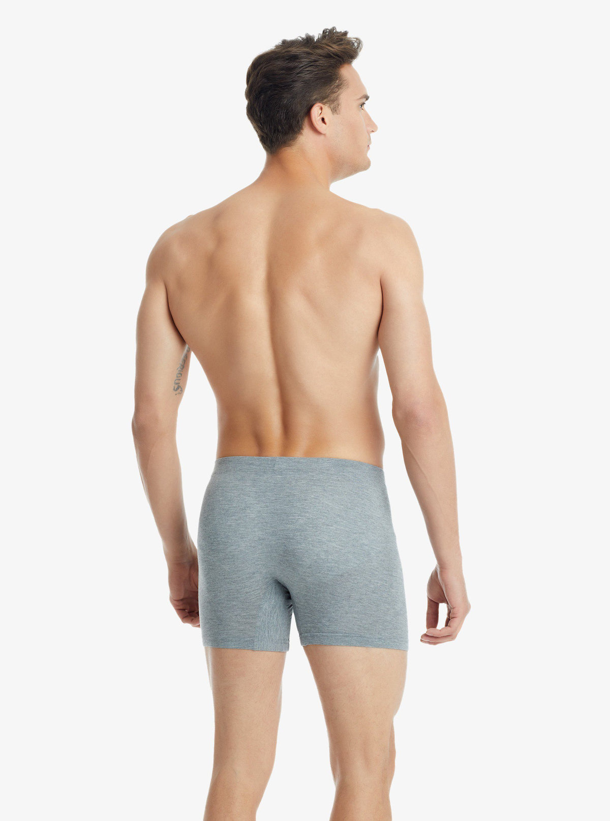 Herren Modal Elastan Boxershorts 9313 - Grau