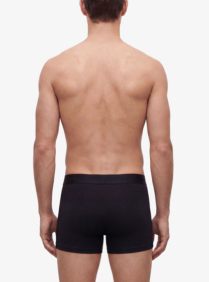 Herren Modal Elastan Boxershorts 9313 - Schwarz