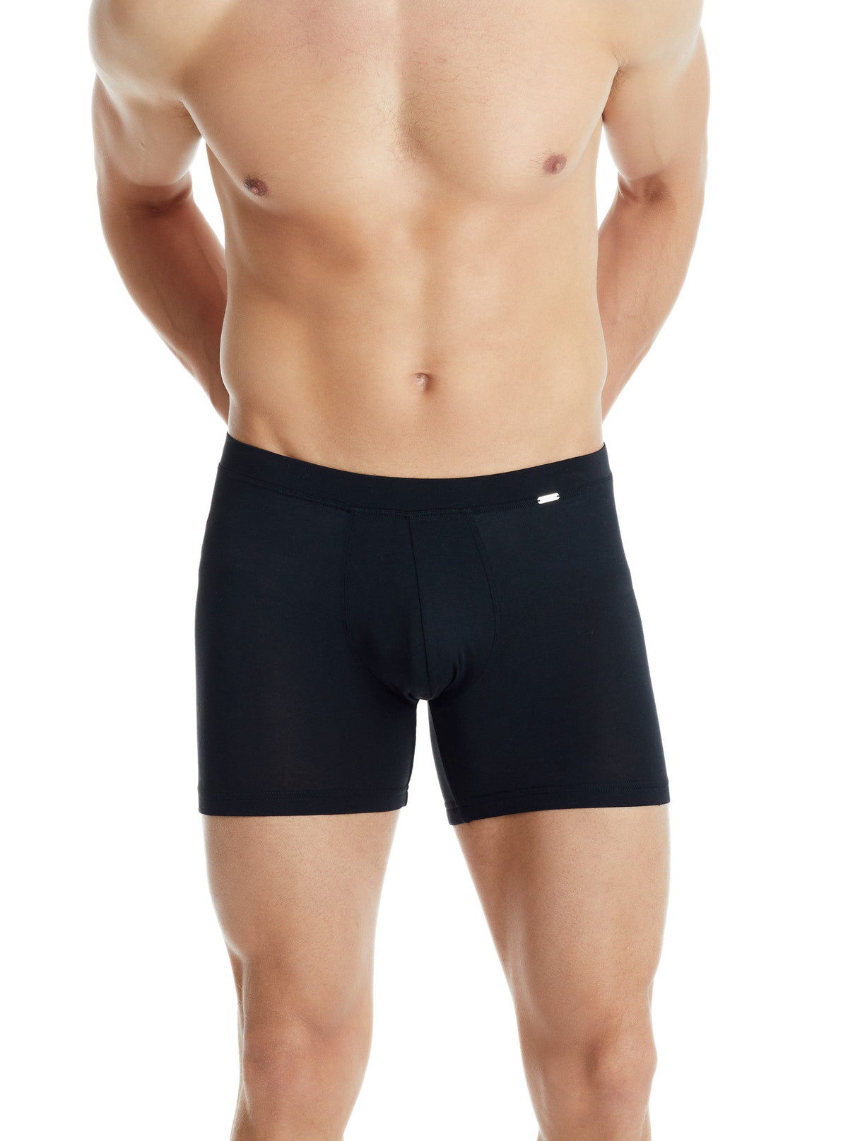 Herren Modal Elastan Boxershorts 9313 - Schwarz