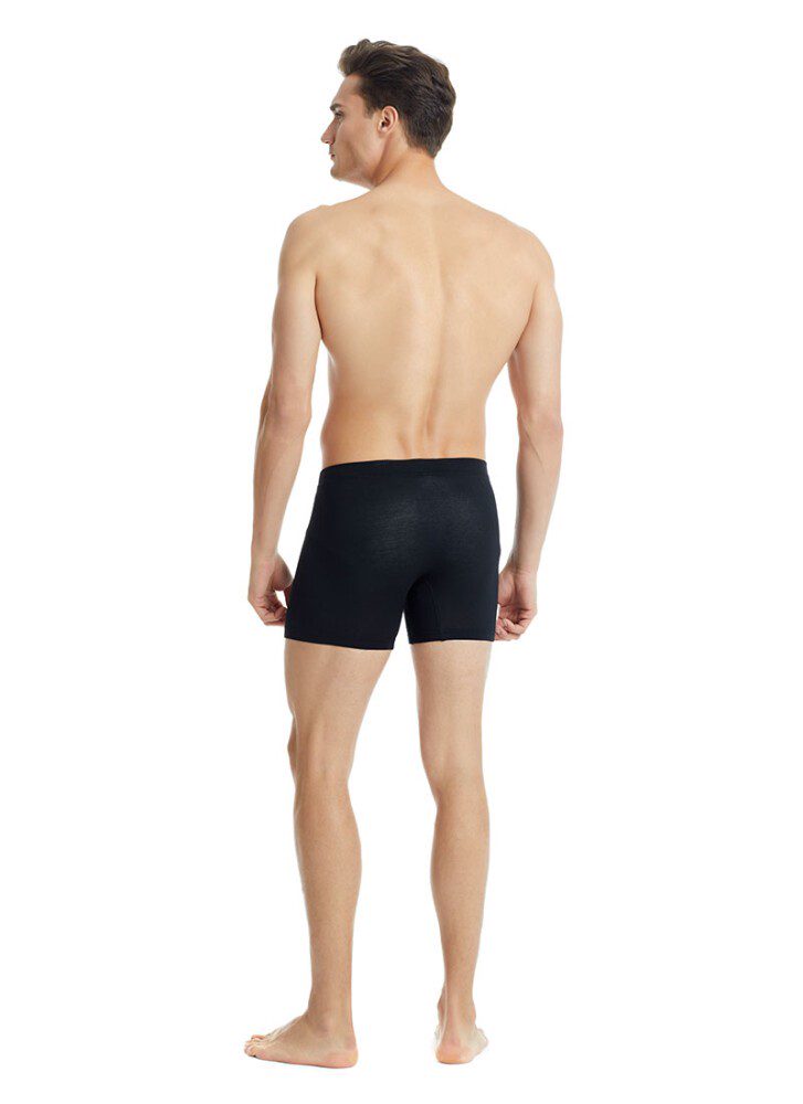 Herren Modal Elastan Boxershorts 9313 - Schwarz