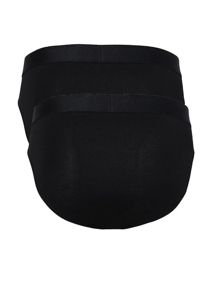 Herren Slips 2er-Pack Mood 9322 - Schwarz