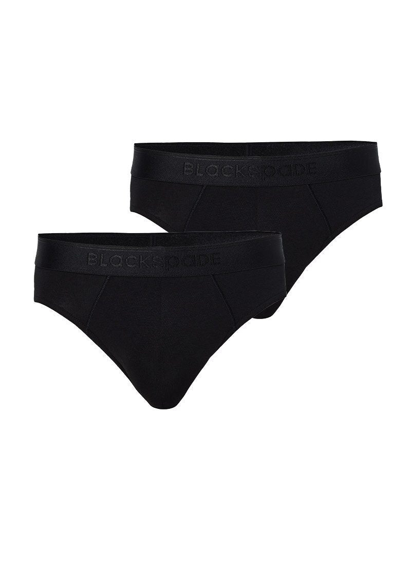 Herren Slips 2er-Pack Mood 9322 - Schwarz