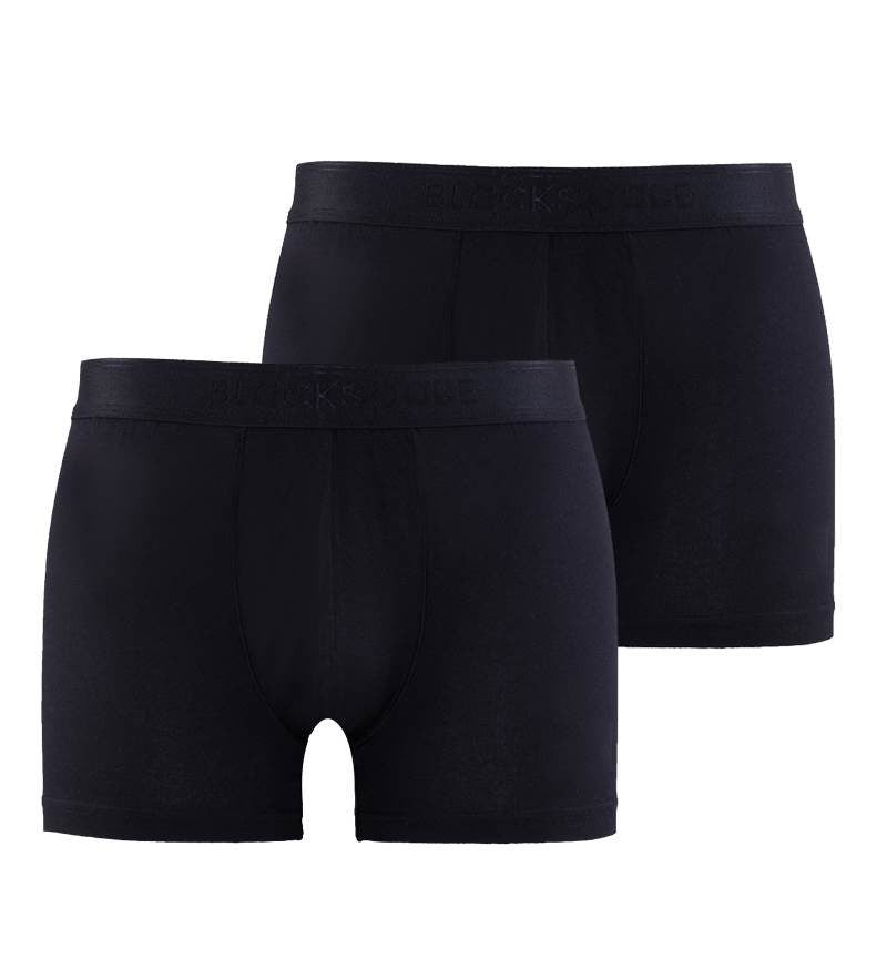 Herren Boxershorts 2er-Pack Mood 9323 - Schwarz
