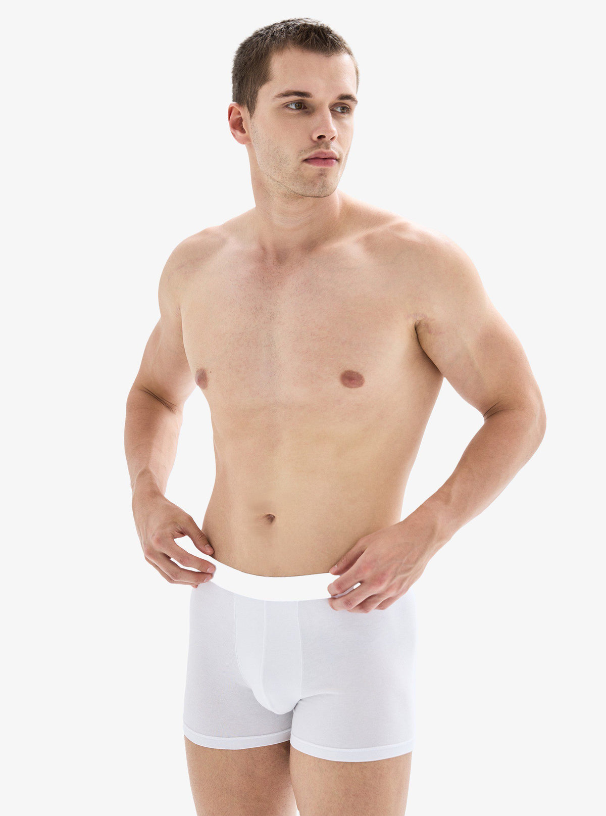 Herren Boxershorts 2er-Pack Mood 9324 - Weiß