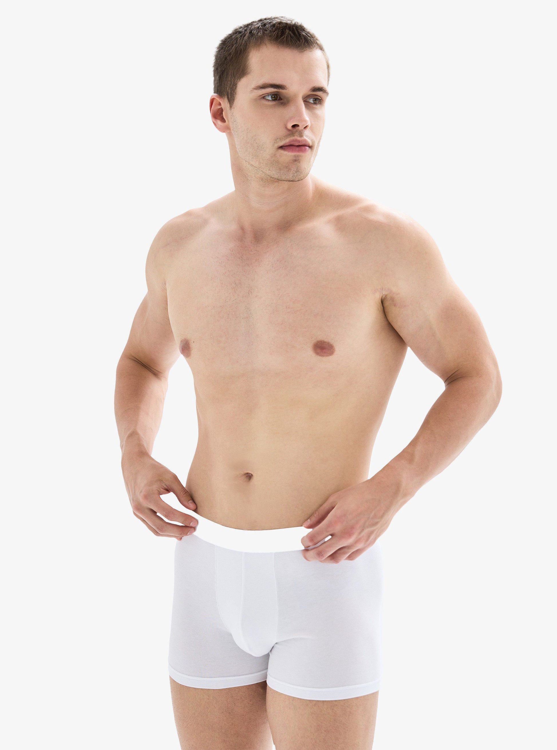 Herren Boxershorts 2er-Pack Mood 9324 - Weiß