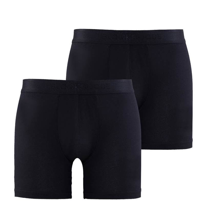 Herren Boxershorts 2er-Pack Mood 9324 - Schwarz