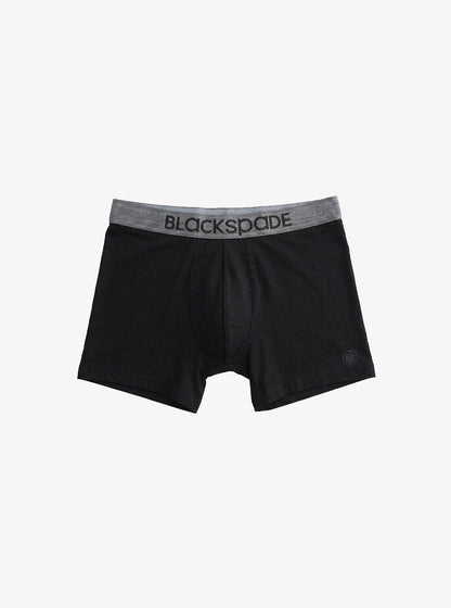 Herren Boxer Shorts 3er-Pack - Grau Blau Schwarz