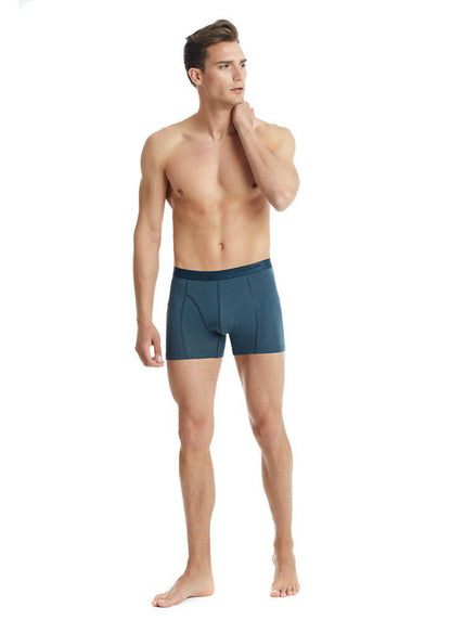 Herren Baumwoll Stretch Boxershorts Aura 9502 - Anthrazit