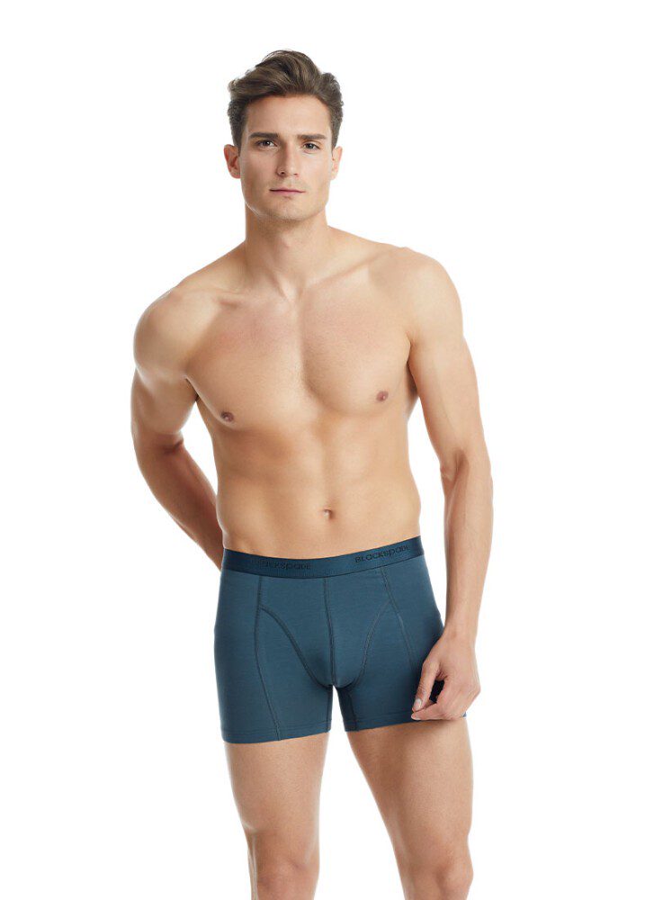 Herren Baumwoll Stretch Boxershorts Aura 9502 - Anthrazit