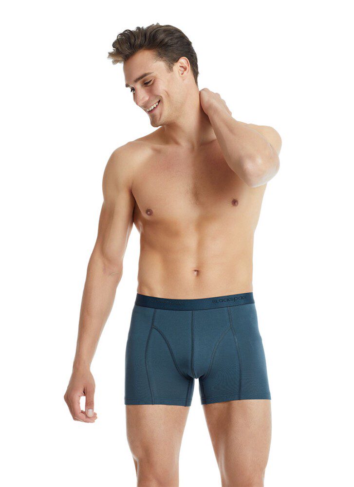 Herren Baumwoll Stretch Boxershorts Aura 9502 - Anthrazit