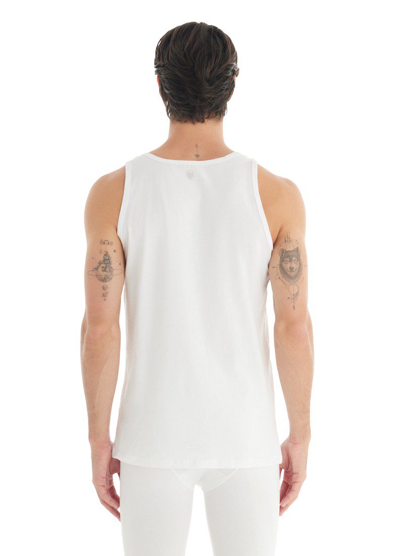 Herren Aura 9504 Weste - Weiß