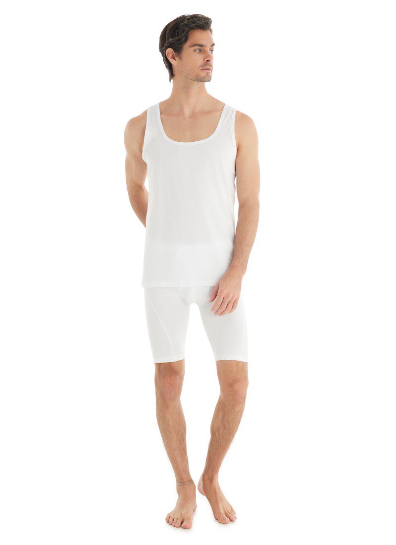 Herren Aura 9504 Weste - Weiß