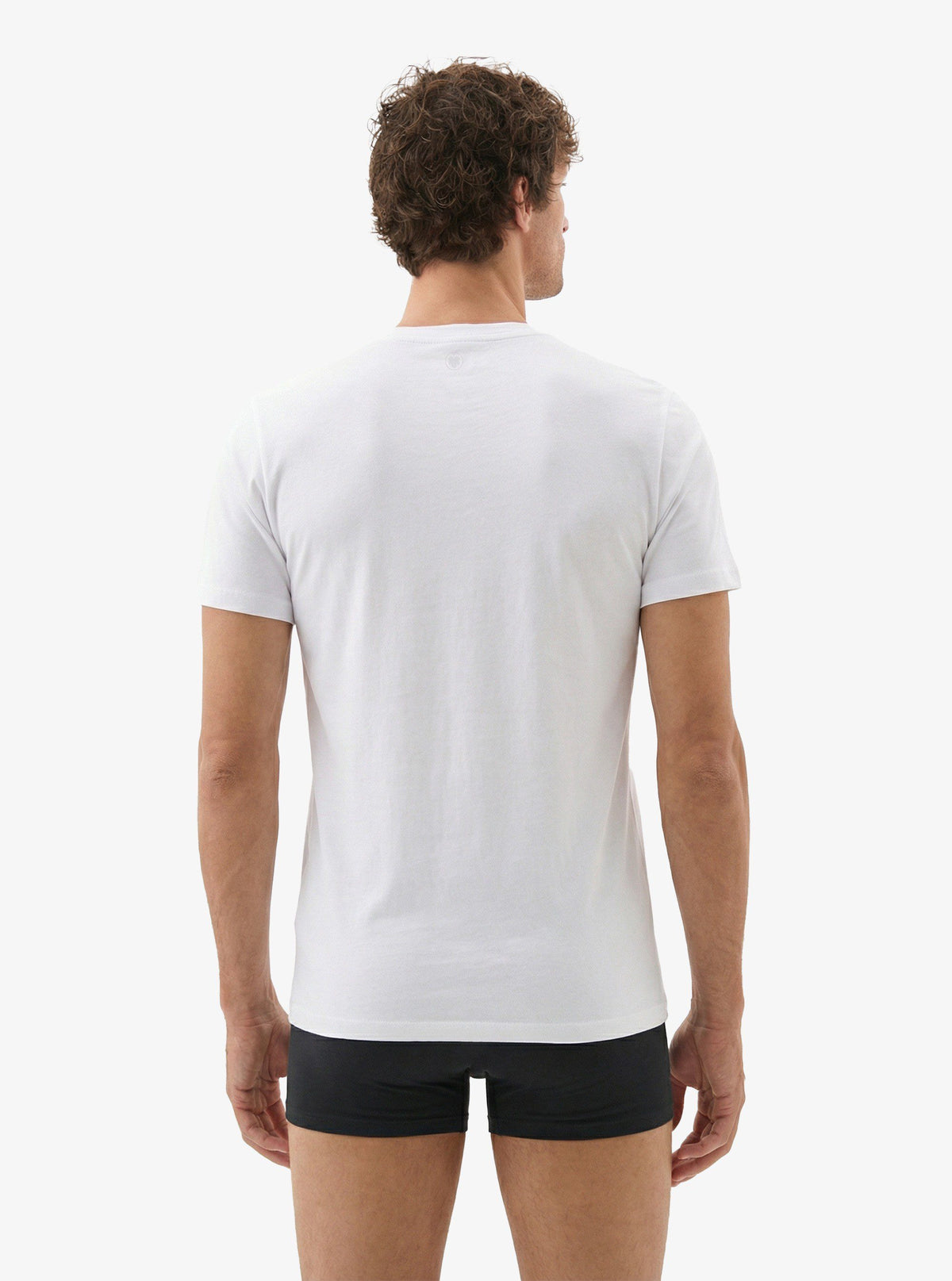 Herren Rundhals T-Shirt Aura 9506 - Weiß