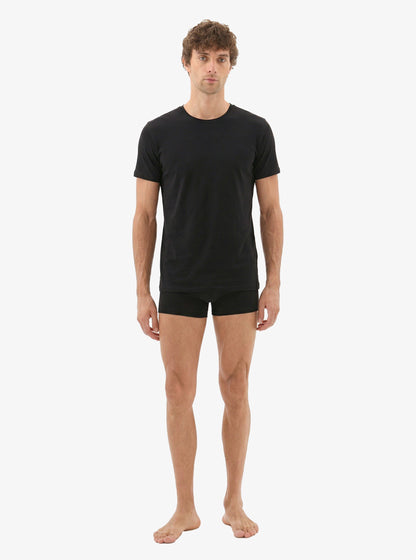 Herren Aura 9506 Schwarzes T-Shirt