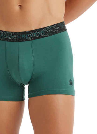 Herren Baumwoll Stretch Boxershorts 9555 - Grün