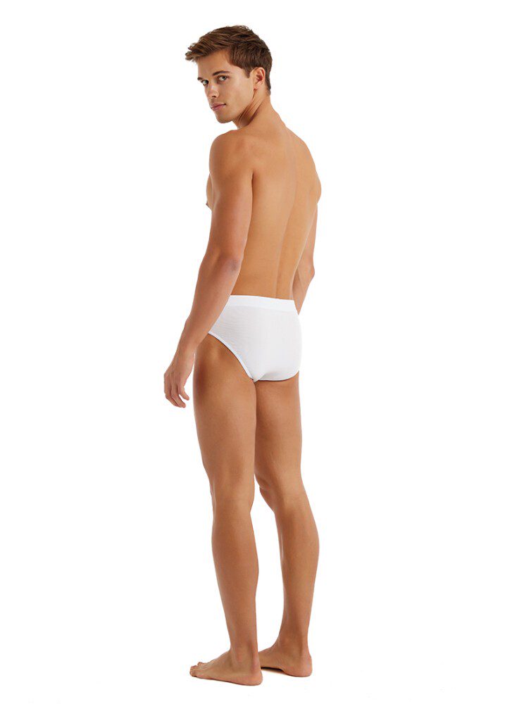 Herren Weiche Boxershorts 2er-Pack - Weiß