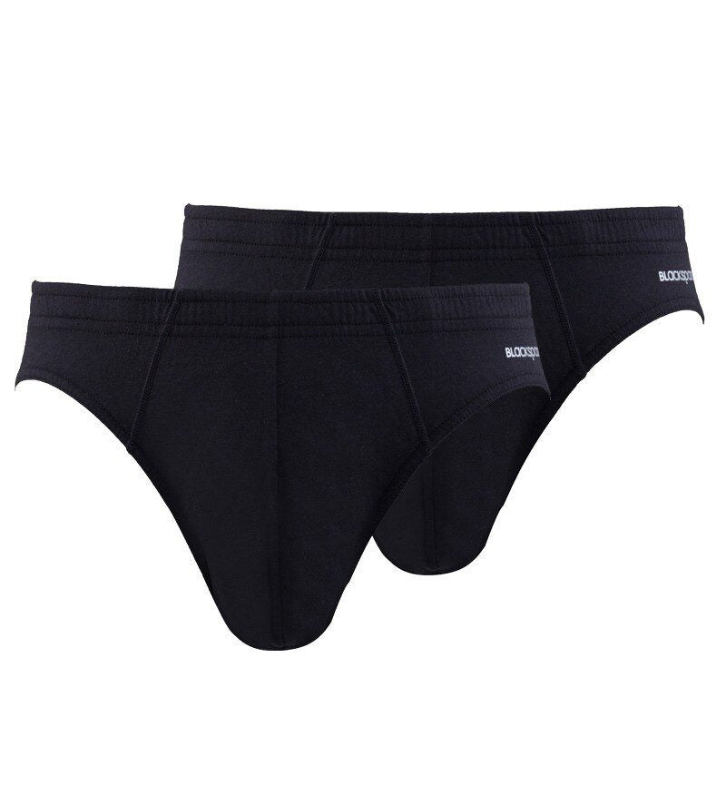 Herren Weiche Boxershorts 2er-Pack - Schwarz