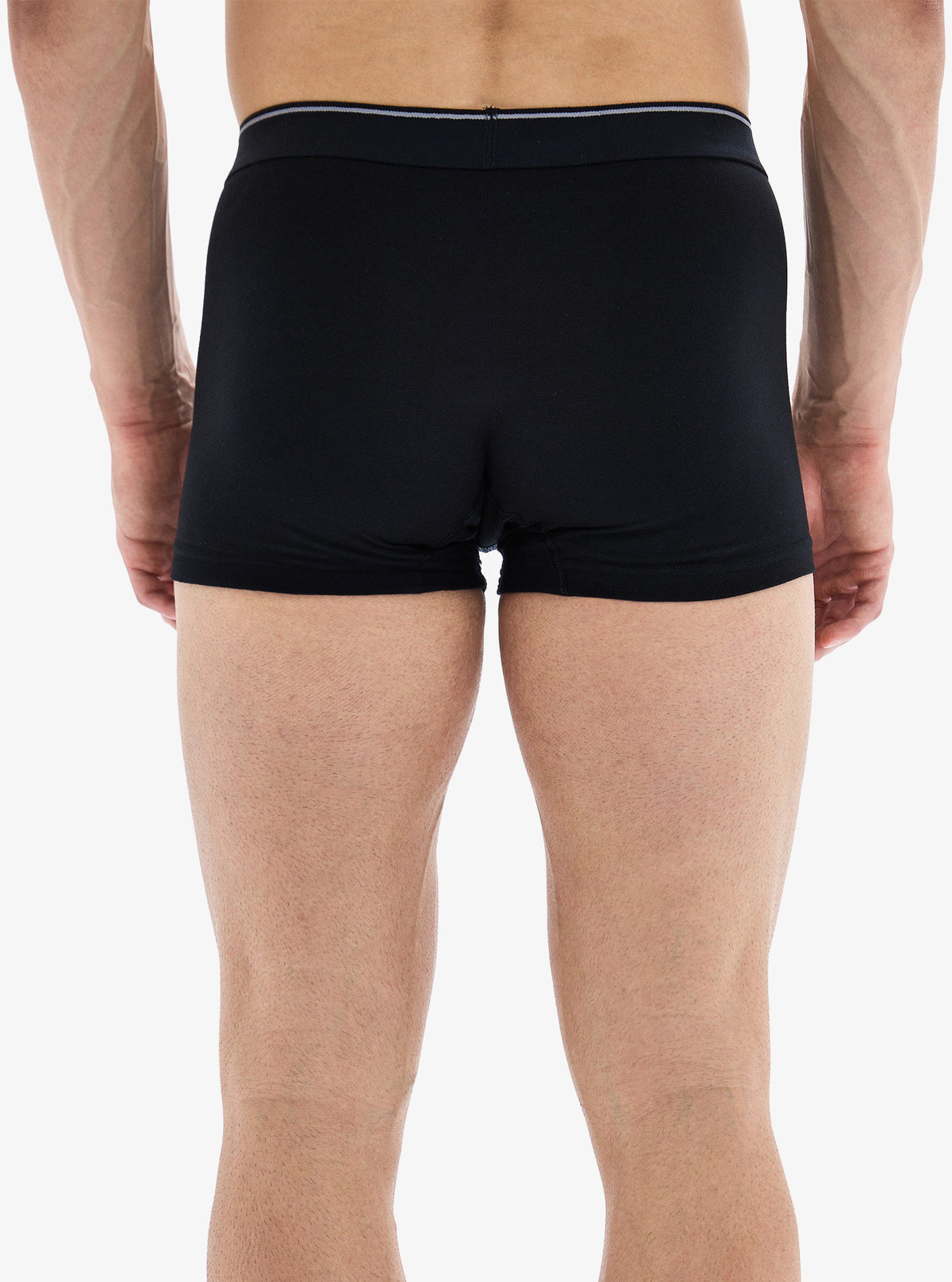 Herren Boxer 3er-Pack Weiche Baumwolle - Schwarz