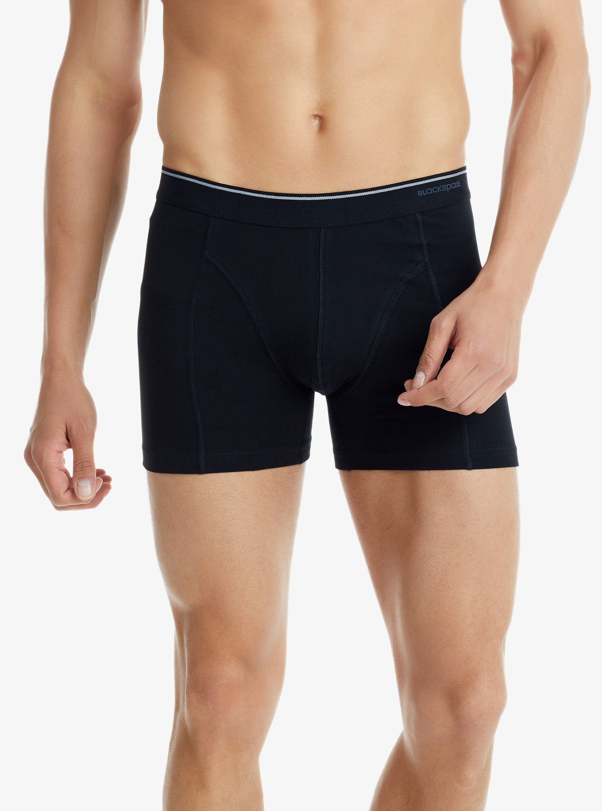 Herren Boxershorts 3er-Pack - Weiß Schwarz Grau
