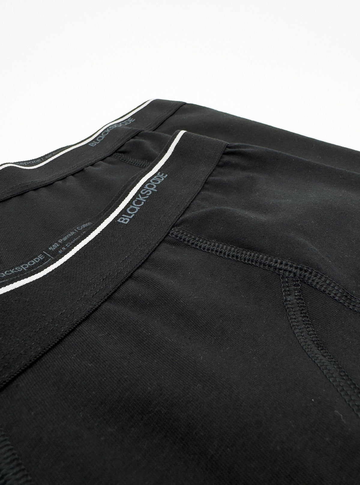 Herren Boxer 3er-Pack Weiche Baumwolle Schwarz