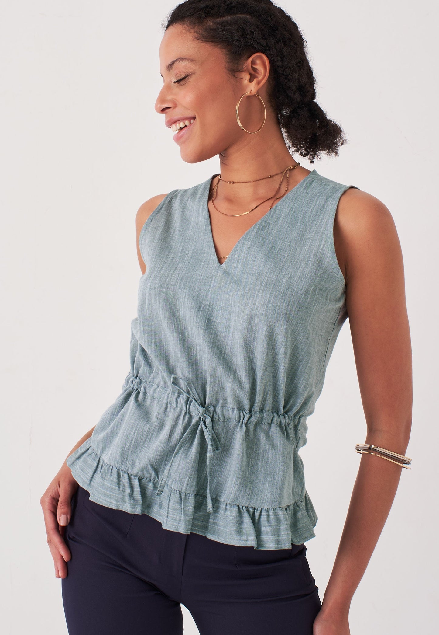 Sleeveless Blouse