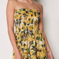 Patterned Sundress - Yellow