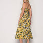 Patterned Sundress - Yellow