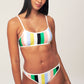 Multi-coloured Bikini Set