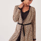 Leopard Dressing Gown 2 Piece Set