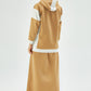 MUNI MUNI - Hoodie & Skirt Set - Camel