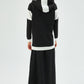 MUNI MUNI - Hoodie & Skirt Set - Black