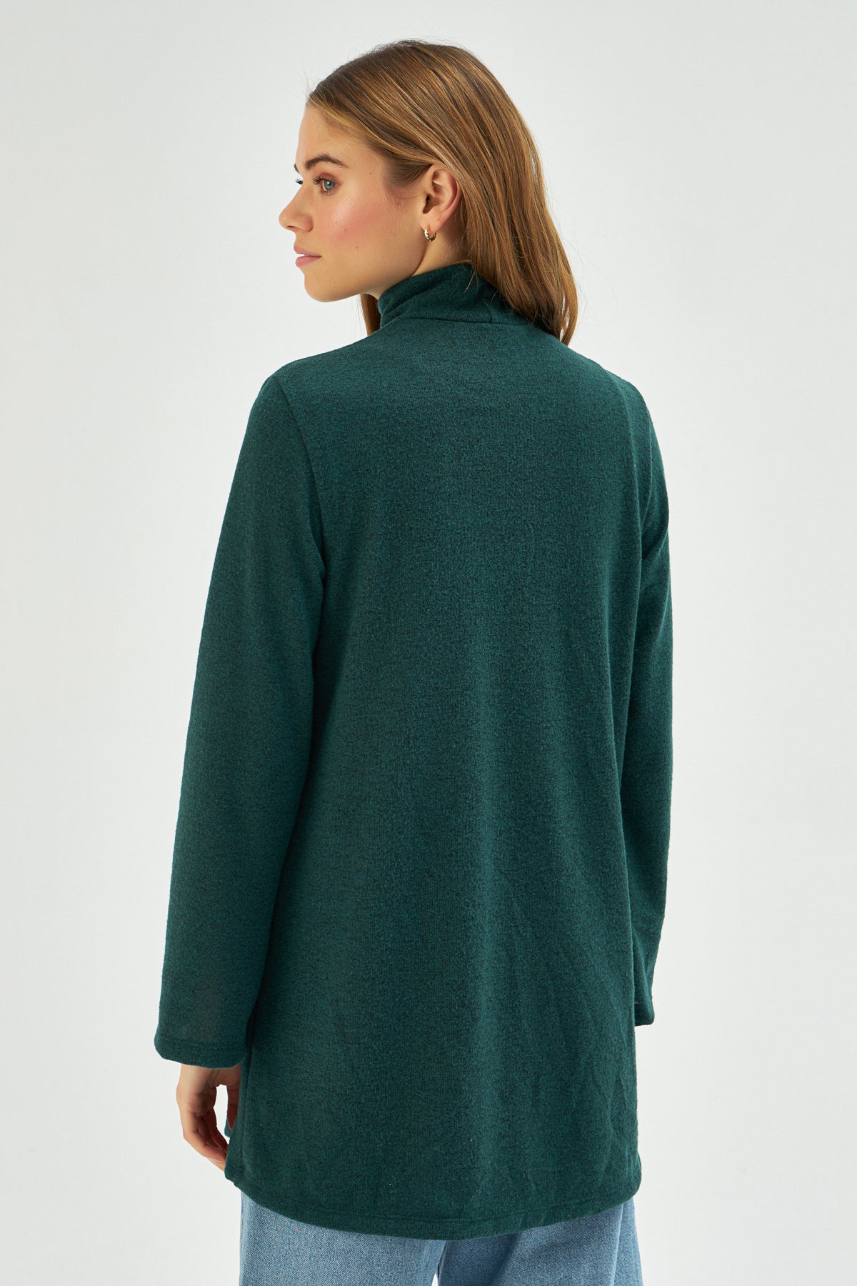 MUNI MUNI - Regular Cut Tunic - dark green