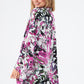 MUNI MUNI - Printed Kimono Top - dark pink lilac