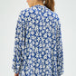 MUNI MUNI - Printed Kimono Top - blue