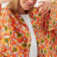 MUNI MUNI - Printed Kimono Top - orange