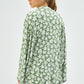 MUNI MUNI - Printed Kimono Top - light green