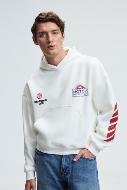 ABISMO Herren Sweatshirt mit Kapuze